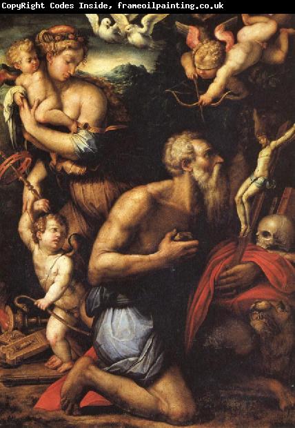 Giorgio Vasari The Temptation of St.Jerome